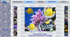 Desktop Screenshot of marine-dreams.aquanet.at