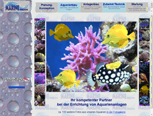 Tablet Screenshot of marine-dreams.aquanet.at